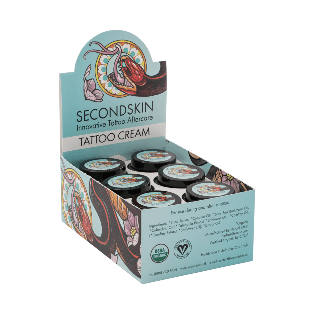 (12x) SecondSkin™ Original Tattoo Cream 1oz