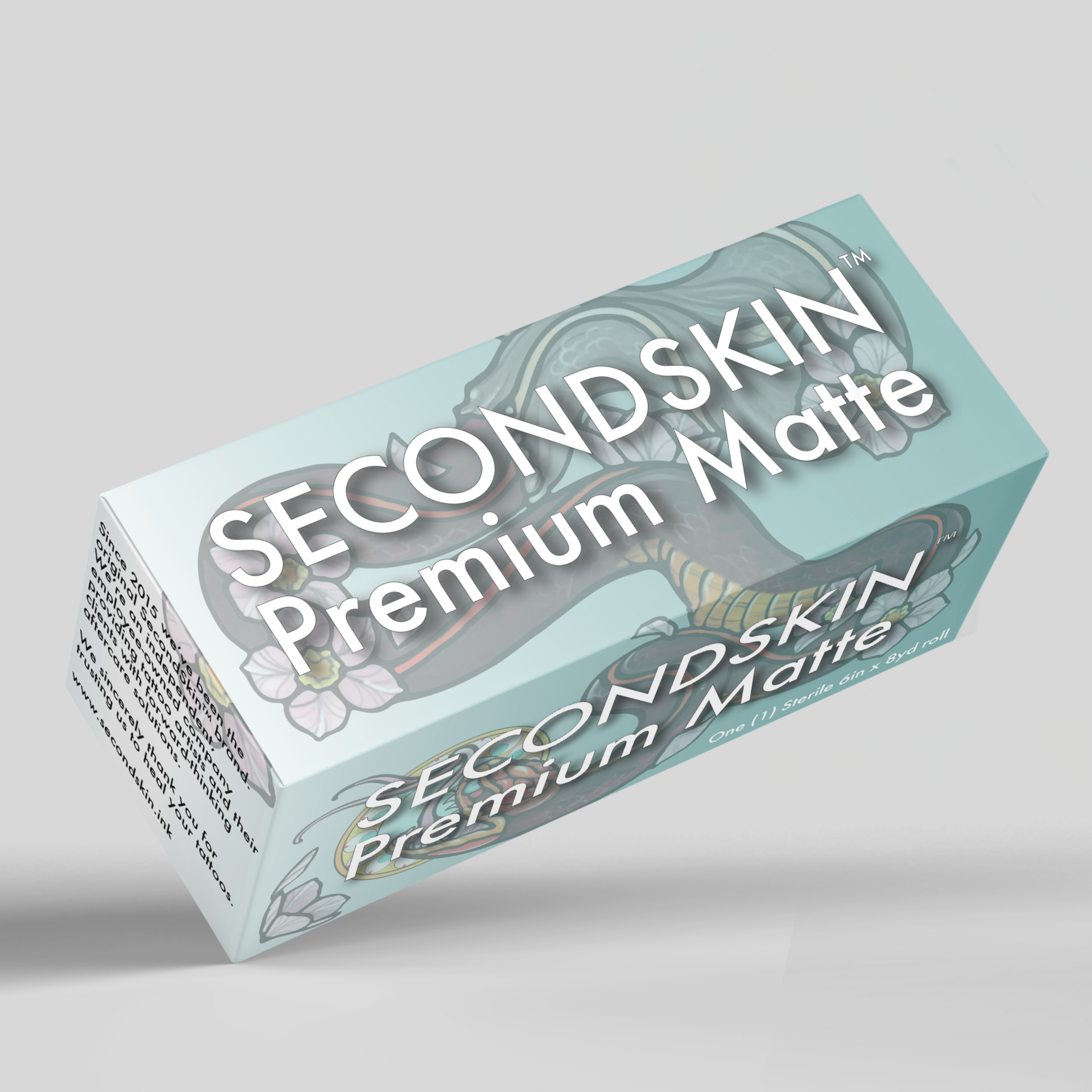 SecondSkin™ Premium Matte Tattoo Bandage Roll